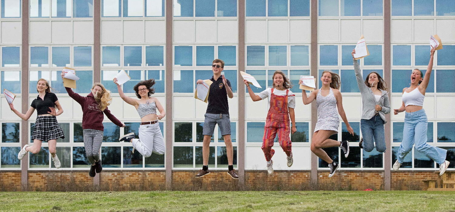 SET Saxmundham students celebrate 2021 GCSE results